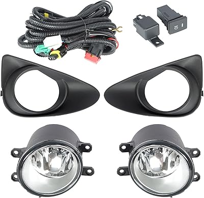 Wflnhb kit de commutateur de phares antibrouillard de remplacement pour toyota yaris hatchback