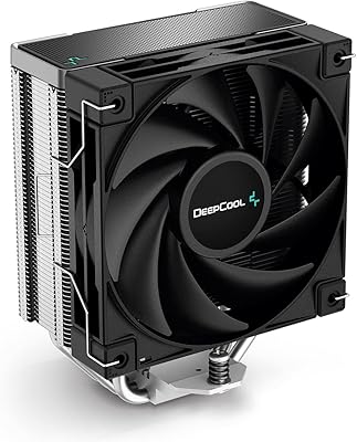 Refroidisseur de processeur deepcool ak400, 4 caloducs en cuivre, ventilateurs pwm à roulement