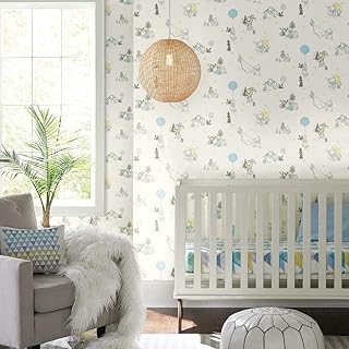 Roommates rmk11798wp disney winnie l'ourson papier peint à décoller et coller