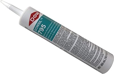 Mastic de construction silicone dow corning 795 - bronze
