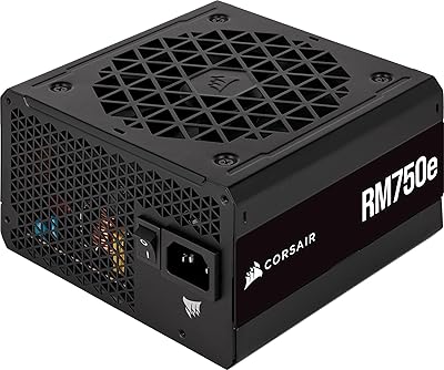 Alimentation atx à faible bruit corsair rm750e