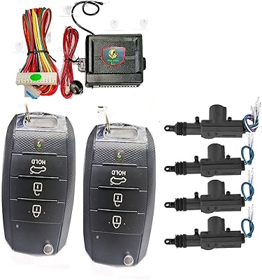 Serrure universelle de portière de voiture flaktech, système d'entrée sans clé à télécommande