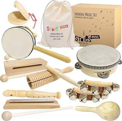Ensemble de musique universel en bois stuyz pour les tout-petits et les enfants
