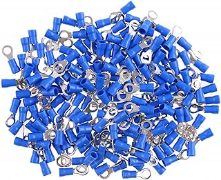 Melfytm 50pcs connecteurs à sertir pour fils électriques isolés pour câbles awg 16-14