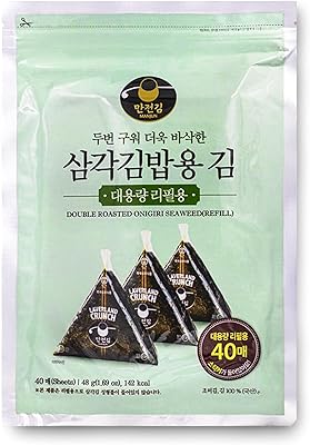 Recharge de boules de riz triangulaires rum america onigiri nori sushi pour riz