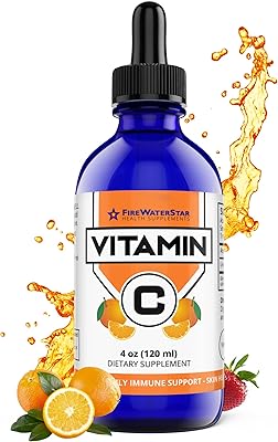Gouttes liquides de vitamine c - vitamine c - acide ascorbique bioactif