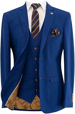 Ensemble de costumes 3 pièces pour hommes, costumes de mariage formels