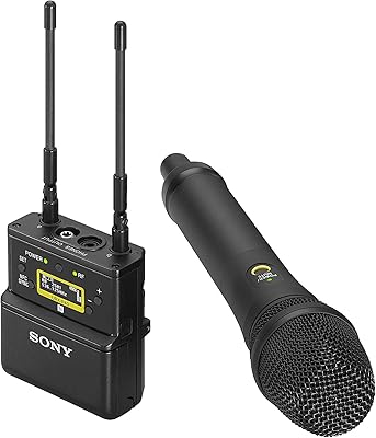 Sony uwp-d, un système de microphone sans fil, noir, taille unique (uwp-d22/25)