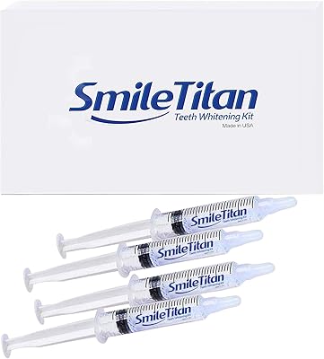 Recharge de gel de blanchiment des dents smile titan 4 seringues 44 %
