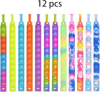 12 pièces de jouets fidget pour soulager le stress, jouet à presser