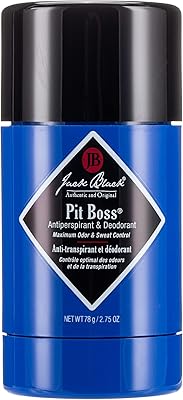 Antisudorifique et déodorant jack black de pit boss