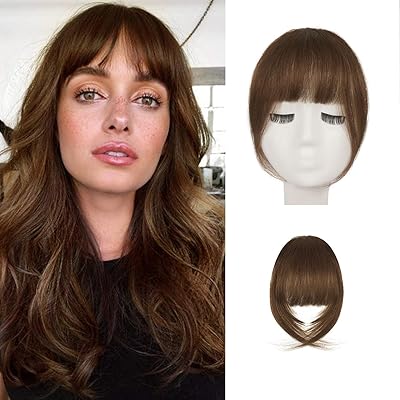 Extensions de cheveux 100 % humains à clips pour femmes, couleur naturelle, lavables