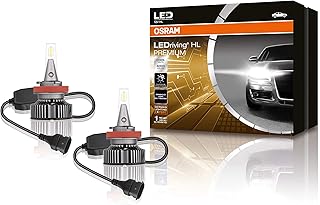 Phare compact osram h8/h11/h16 46211cw (lot de 2, 25w 12v)