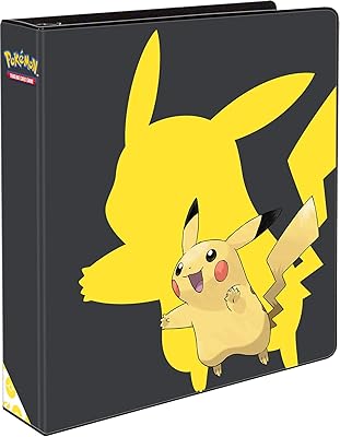 Affiche bague originale ultra pro pokémon pikachu 2"3 - jaune