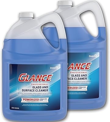 Nettoyant puissant pour vitres et surfaces diversey glance professional - 1 gallon