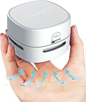 Aspirateur de bureau trz life mini aspirateur amélioré avec détails améliorés et 2