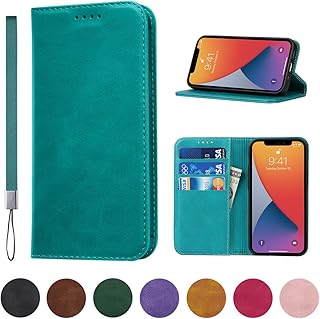 Étui de protection à rabat en cuir wandy qaq avec corde de suspension