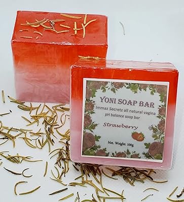 Barre de savon yoni (fraise)
