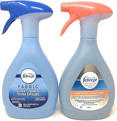 Désodorisant pour tissus extra fort febreze + antibactérien, 27 oz, pack varié