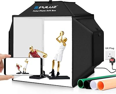 Boîte lumineuse softbox améliorée puluz boîte de studio portable de 40 cm