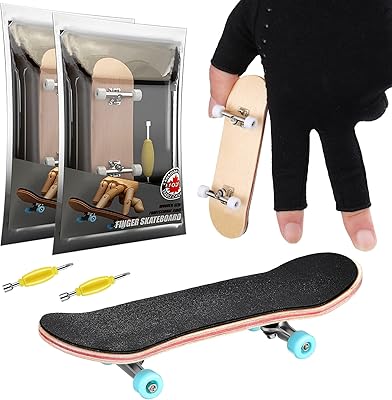 Skateboard à doigts, mini skateboard en alliage avec outils de touche professionnels