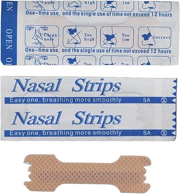 50 bandes nasales, réduisent le ronflement, améliorent le sommeil, favorisent une respiration douce, patchs autocollants pour le nez, bande nasale pour arrêter le ronflement (1 boîte). Diaytar : Votre source de bonnes affaires en ligne