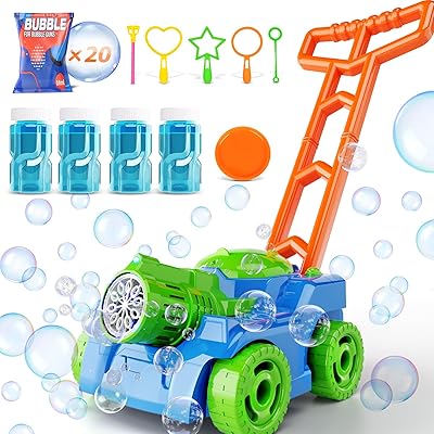 Machine à bulles pupu pig tondeuse pour tout-petits jouets pousser pour enfants d'été