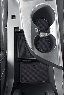 Senshine accessoires pour chevrolet camaro 2016-2021 tapis intérieurs antidérapants et anti-poussière pour console