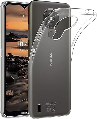 Coque transparente pour nokia 1.4 coque de protection en tpu souple