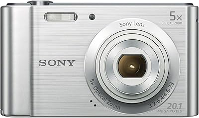 Appareil photo numérique compact sony 201 mp zoom optique 5x argent