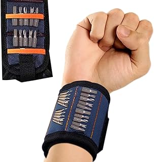 Bracelet magnétique pour homme avec 15 aimants puissants, outils et vis de fixation de ceinture diy, cadeaux personnalisés pour la saint-valentin, cadeaux pour papa, outils pour hommes. Diaytar Sénégal : Le plaisir d'acheter sans se priver