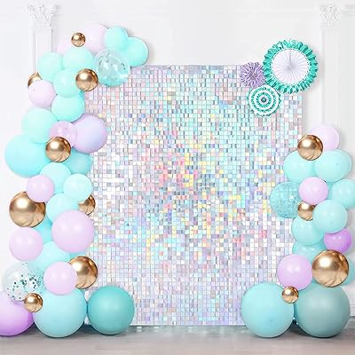Panneaux muraux à paillettes, 30 pièces de papier peint à paillettes, chevalet mural