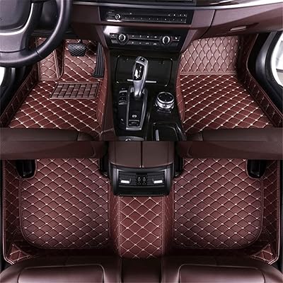 Tapis de sol en cuir de voiture sur mesure pour jeep compass 2021-2023