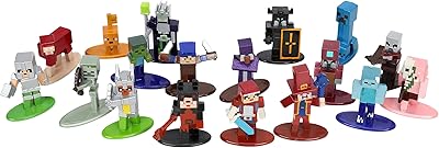 Jada toys 253265007 minecraft dungeons nano figure wave 7, multicolore