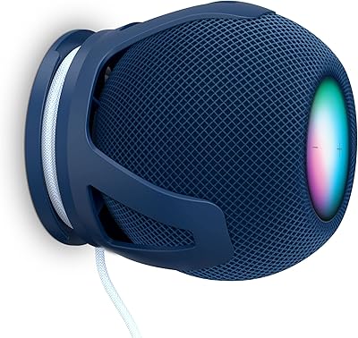 Support mural plus ac homepod mini compatible avec mini pas de silence