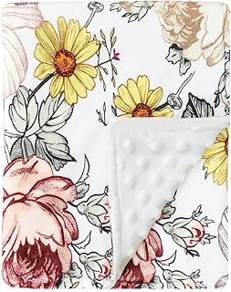 Couvertures florales pour bébé petite couverture florale pour bébé garçon et fille