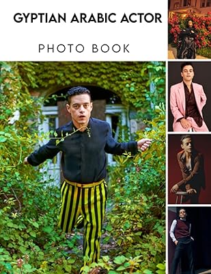 Livre photo d'acteur arabe gyptien : un livre d'images cadeaux pour les amoureux