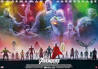Puzzle marvel comics avengers infinity war de 500 pièces
