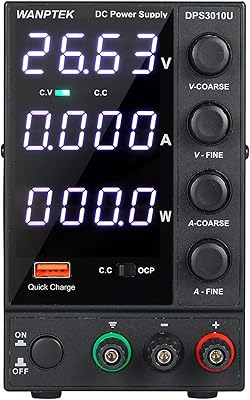 Alimentation walmc, dps3010u 0-30v 0-10a 300w dc adaptateur alimentation led hd réglable à