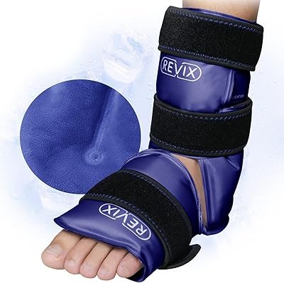 Refex pack de glace réutilisable pour cheville, pack de gel froid pour soulager
