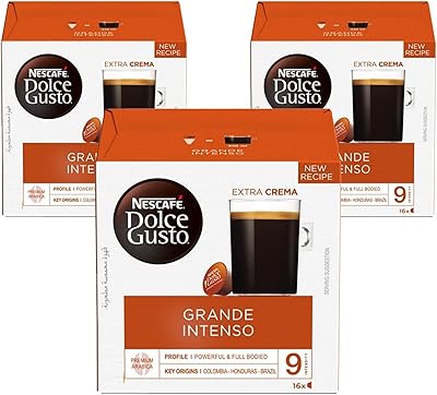 Capsules de café nescafé dolce gusto grand intenso - 48 capsules, orange, modèle