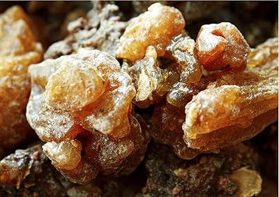Résine comphora de myrrhe certifiée encens royal d'oman (3 oz)