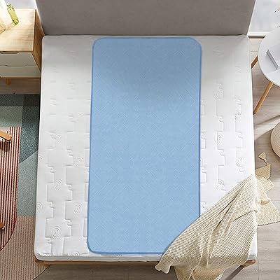 Oreillers de lit d'hôpital 34'' x 70'' housse de matelas imperméable antidérapante couvre-lit lavable oreillers pour enfants plus âgés, simple, bleu. Un océan de bonnes affaires sur Diaytar Sénégal