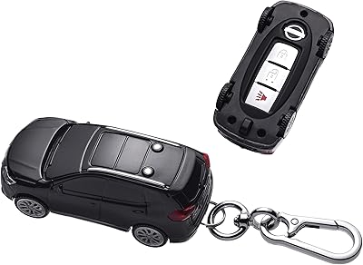 Étui à clé compatible avec télécommande intelligente nissan altima maxima sentra