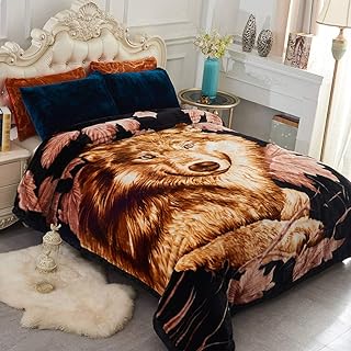 Couvertures lourdes en velours doux jml pour l'hiver, couverture en laine de vison