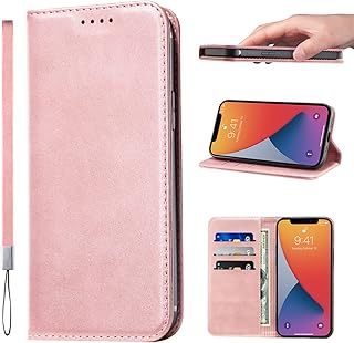 Étui pour téléphone portable llangelm iphone 13 mini en cuir polyuréthane avec design
