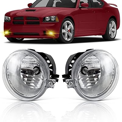 Feux antibrouillard de remplacement pour dodge caravan, charger, challenger, caliber, chrysler pacifica, sebring