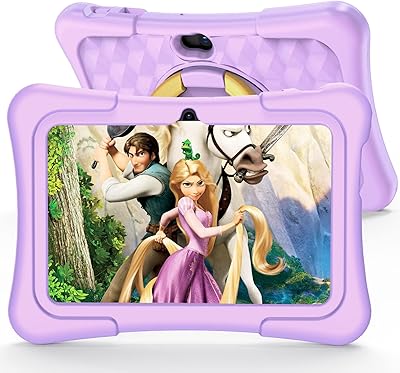 Tablette android brightoom pour enfants, 7 pouces, 32 go de rom, 2 go