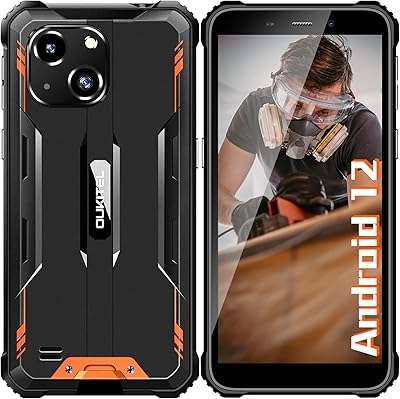 Smartphone robuste, oukitel wp20[2022] 5,93\"téléphones mobiles sans sim, batterie 6300mah, 4 go +