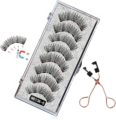 Faux cils magnétiques, doubles cils magnétiques, aucun eye-liner ni colle nécessaire, cils naturels
